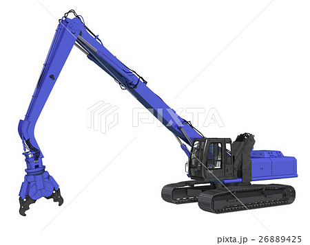重機(クラッシャー,大割機,圧砕機)のイラスト素材 [26889425] - PIXTA