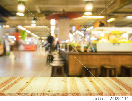 Food court blurred Food court blurred 26890114