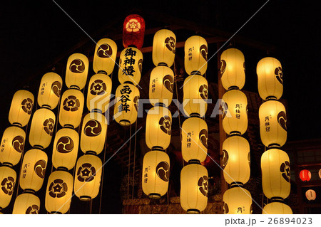祇園祭前祭宵々々山風景 26894023