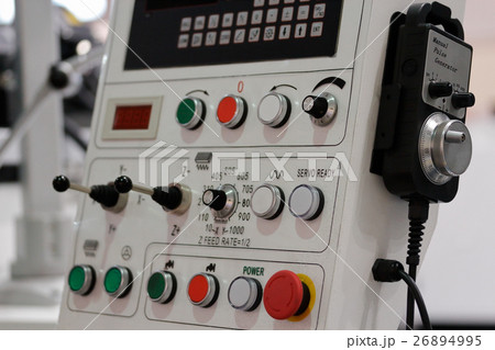 cnc control panel with manual pulse generator 26894995