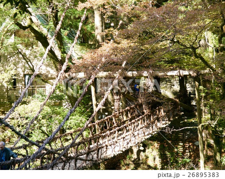 Kazurabashi bridge/Iya,Tokushima,Japan Kazurabashi bridge/Iya,Tokushima,Japan 26895383