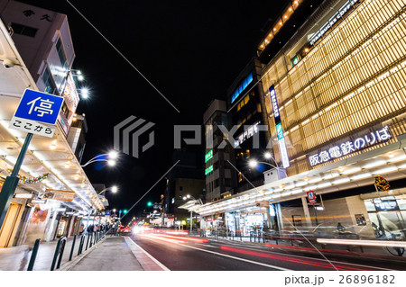 京都 夜の四条通 京都 夜の四条通 26896182