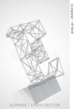Vector illustration of a Pencil sketched E. Hand 26896333