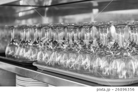 Upside down wine glasses 26896356