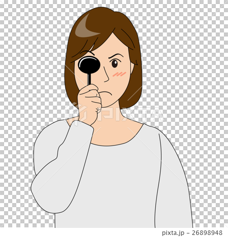 Eye examination _ Young lady 26898948