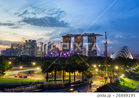 Marina Bay Sands Hotel and Garden by the Bay Marina Bay Sands Hotel and Garden by the Bay 26899195
