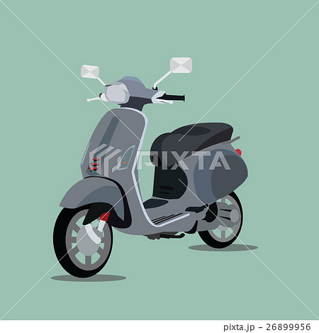 Black scooter 3d Black scooter 3d 26899956