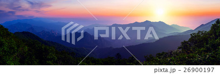 Sunrise at Seoraksan National Park. Sunrise at Seoraksan National Park. 26900197