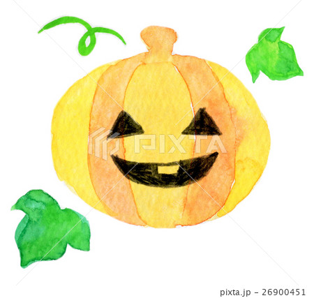 水彩イラスト　ハロウィン 26900451