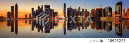 Business bay of Dubai, UAE Business bay of Dubai, UAE 26903293