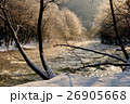 朝日差す阿寒川 26905668