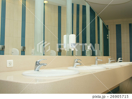 interior of private restroom 26905715