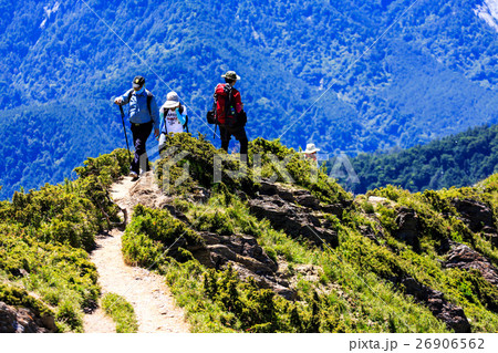 登山 山登り 山道 26906562