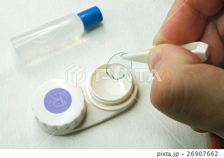 Careful handling of soft contact lenses Careful handling of soft contact lenses 26907662