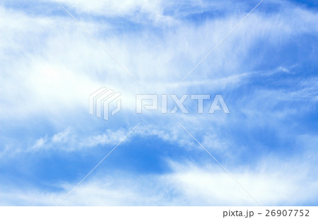 white fluffy clouds in the blue sky 26907752