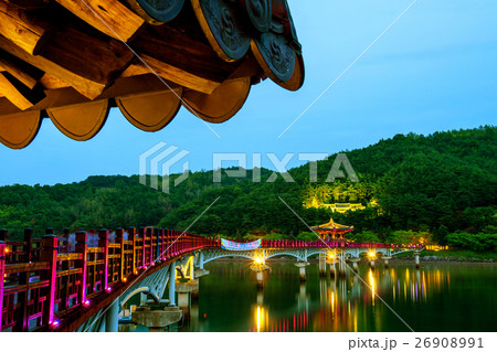 Colorful bridge or Wolyeonggyo Bridge. 26908991