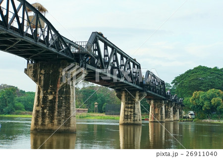 タイ国カンチャナブリーのクウェー川鉄橋（The Bridge on River Kwai） 26911040