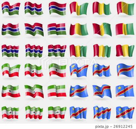 Gambia, Guinea, Somaliland, Congo Democratic Repub 26912245