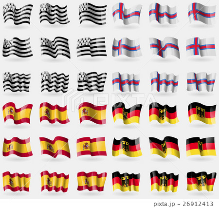 Brittany, Faroe Islands, Spain, Germany. Set of 36 26912413