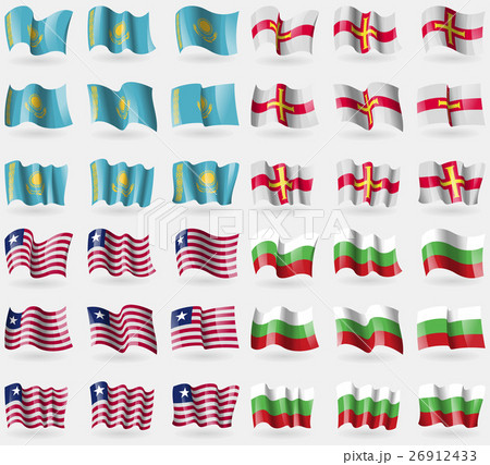 Kazakhstan, Guernsey, Liberia, Bulgaria. Set of 36 26912433