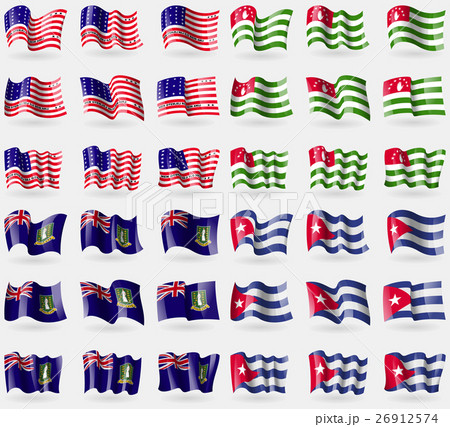 Bikini Atoll, Abkhazia, VirginIslandsUK, Cuba. Set Bikini Atoll, Abkhazia, VirginIslandsUK, Cuba. Set 26912574