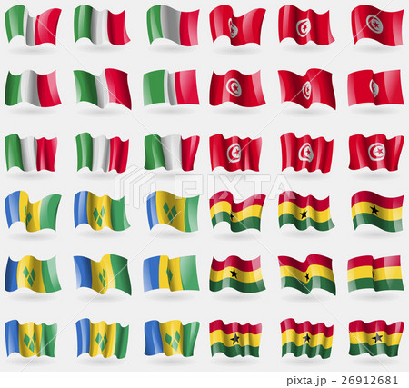 Italy, Tunisia, Saint Vincent and Grenadines, Ghan Italy, Tunisia, Saint Vincent and Grenadines, Ghan 26912681