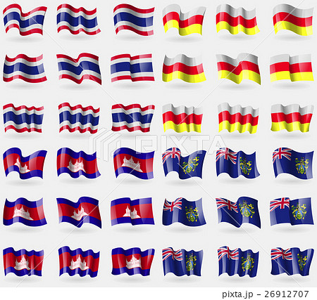 Thailand, North Ossetia, Cambodia, Pitcairn Island Thailand, North Ossetia, Cambodia, Pitcairn Island 26912707
