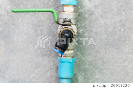 Water drop from water tap Water drop from water tap 26915220