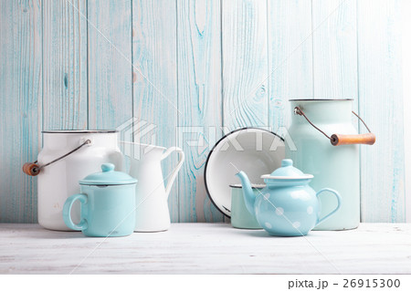 Enamelware still life 26915300