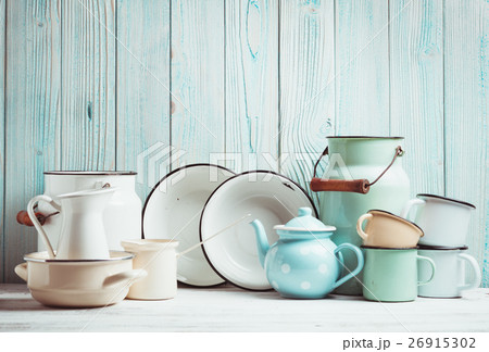 Enamelware still life 26915302