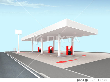 ガソリンスタンド ガソリンスタンド 26915350