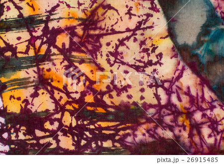 Colorful abstraction, fragment, hot batik 26915485