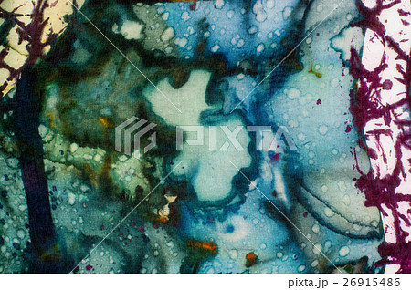 Colorful abstraction, fragment, hot batik 26915486
