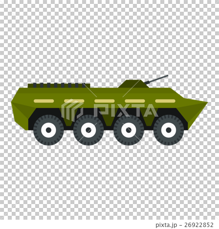 Armoured troop carrier icon, flat style 26922852