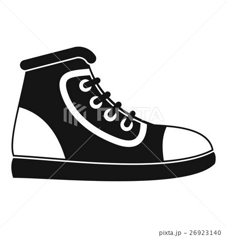 Athletic shoe icon, simple style 26923140