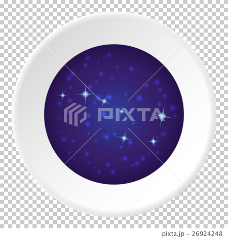 Space icon, cartoon style 26924248