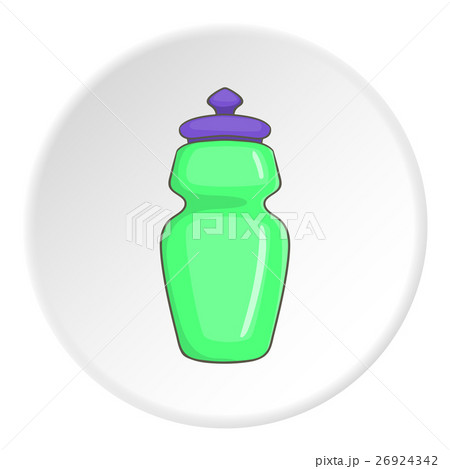 Water bottle icon, flat style 26924342