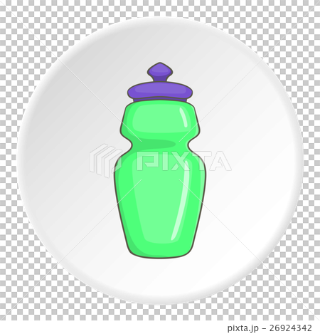 Water bottle icon, flat style 26924342