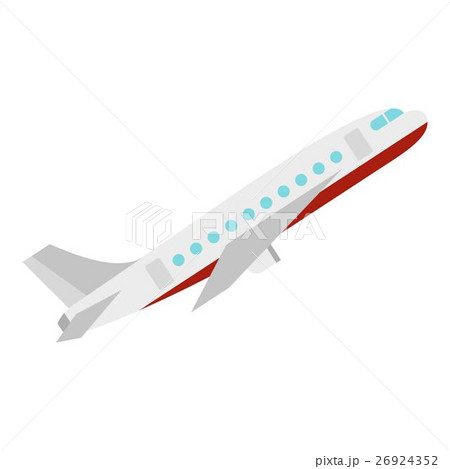 Plane icon, flat style 26924352