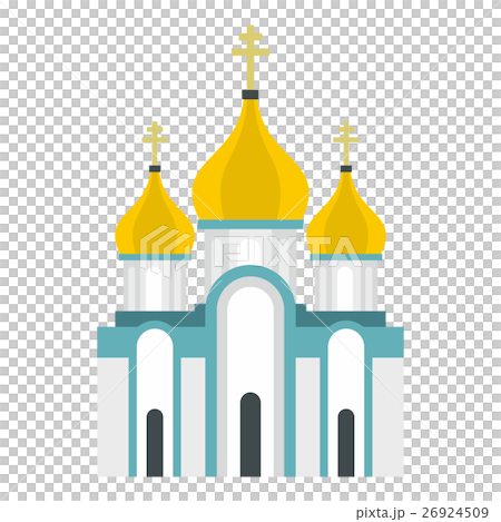 Orthodox church icon, flat style 26924509