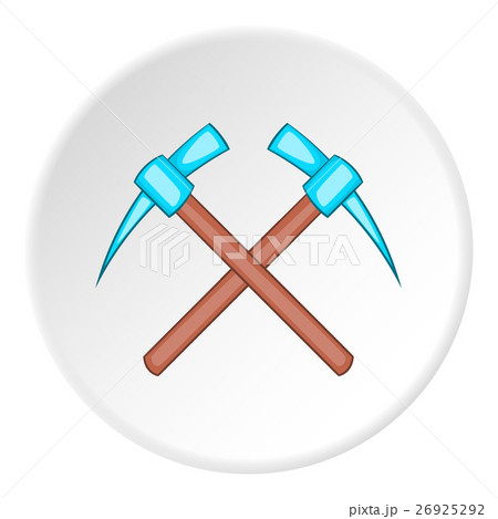 Two picks icon, cartoon style Two picks icon, cartoon style 26925292