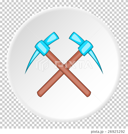 Two picks icon, cartoon style Two picks icon, cartoon style 26925292