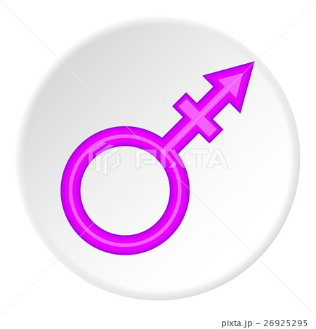Transgender sign icon, cartoon style Transgender sign icon, cartoon style 26925295