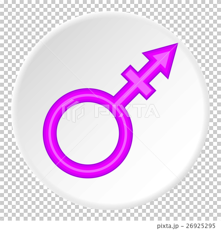 Transgender sign icon, cartoon style Transgender sign icon, cartoon style 26925295