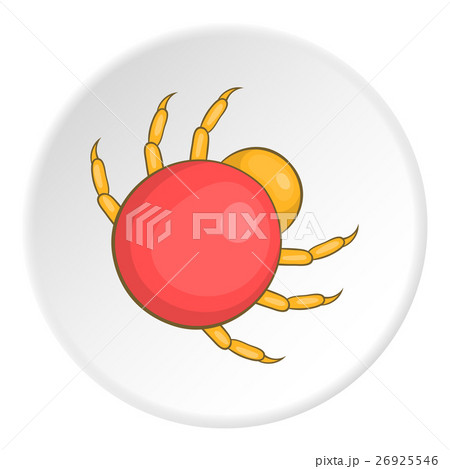 Mite icon, cartoon style 26925546