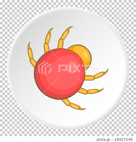 Mite icon, cartoon style 26925546