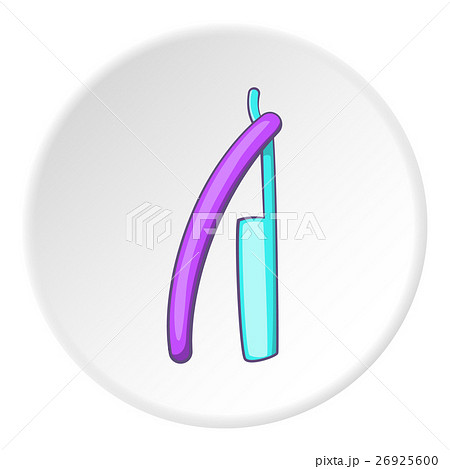 Bladed razor icon, cartoon style 26925600