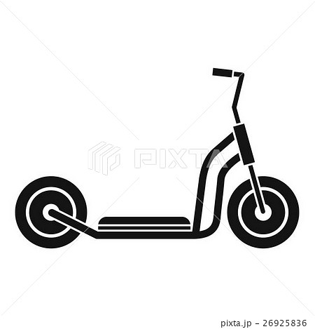 Kick scooter icon, simple style 26925836