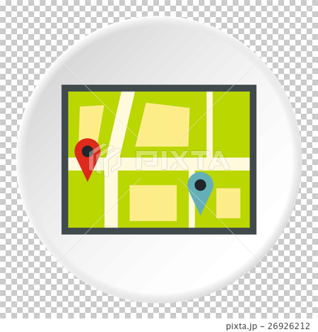 Geo location of taxi icon, flat style Geo location of taxi icon, flat style 26926212