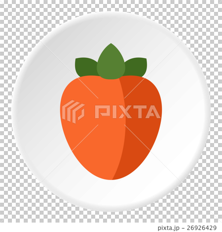 Strawberries icon, flat style Strawberries icon, flat style 26926429